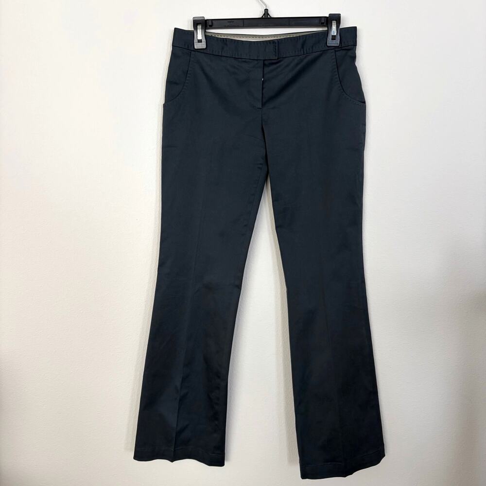 STELLA MCCARTNEY Gray Cotton Tailored Bootcut Trousers (40)